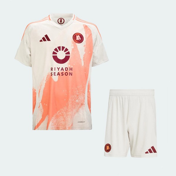 Camiseta AS Roma Segunda equipo Niño 2024-25